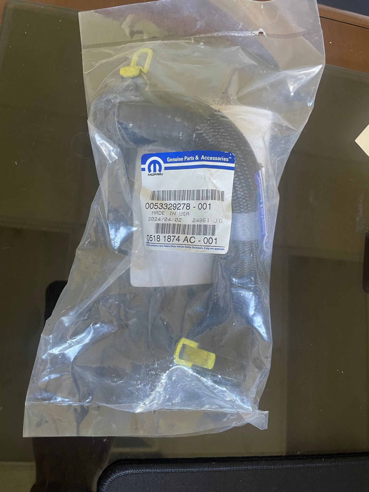 Genuine Mopar Pump Supply Hose 5181874AC