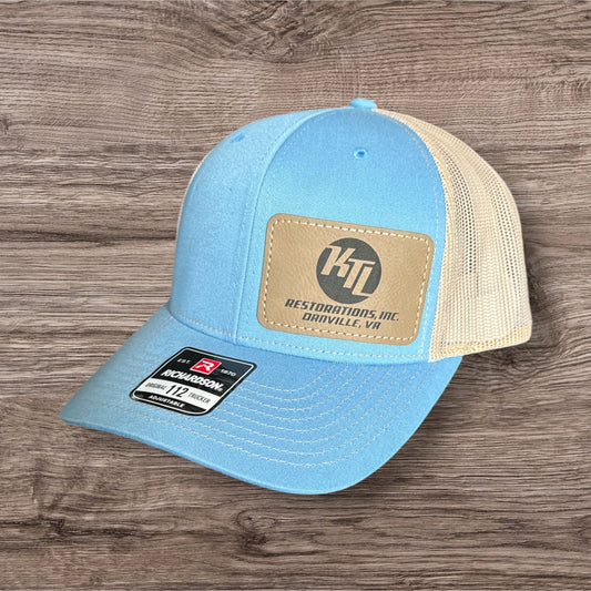Light Blue & Cream KTL Circle Patch Hat