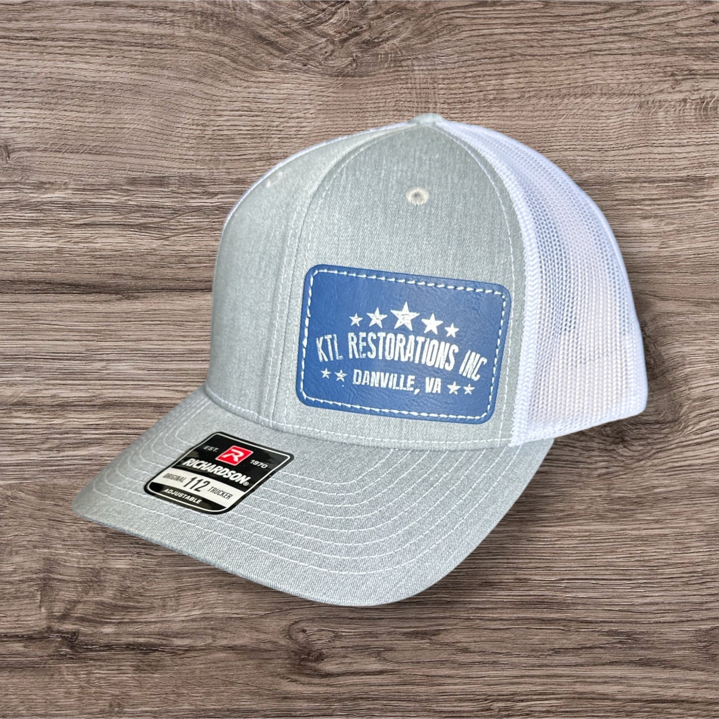 Light Grey & Blue KTL Patch Hat