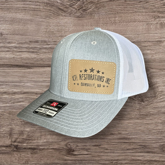 Light Grey & Cream KTL Patch Hat