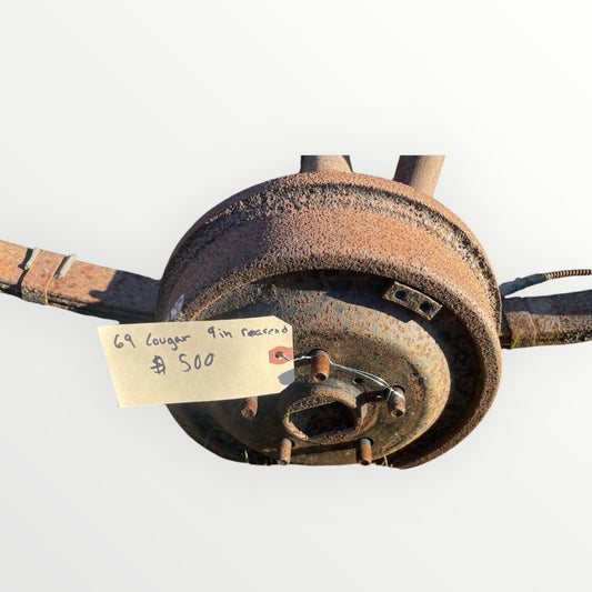 9 inch. '69 Cougar Rear end with Leaf Springs