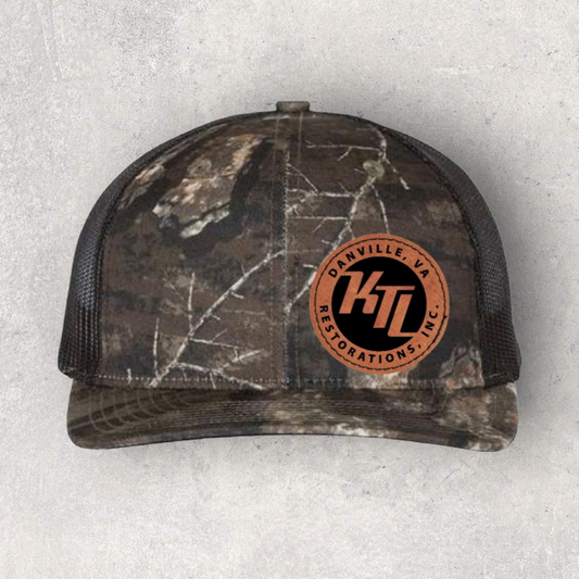 KTL Leather Patch Hat Realtree