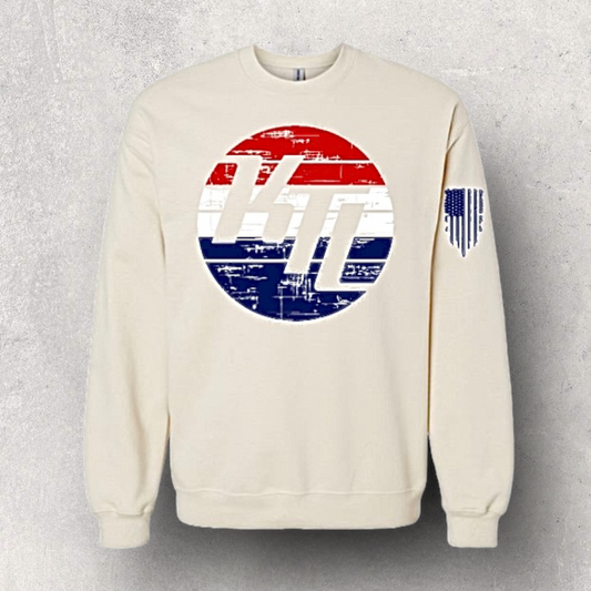 Limited Edition Red White and Blue Crew Neck